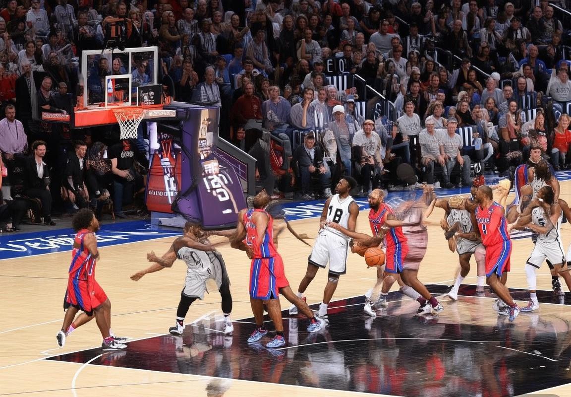 2019NBA马刺活塞巅峰对决：德罗赞与格里芬火花对决回顾